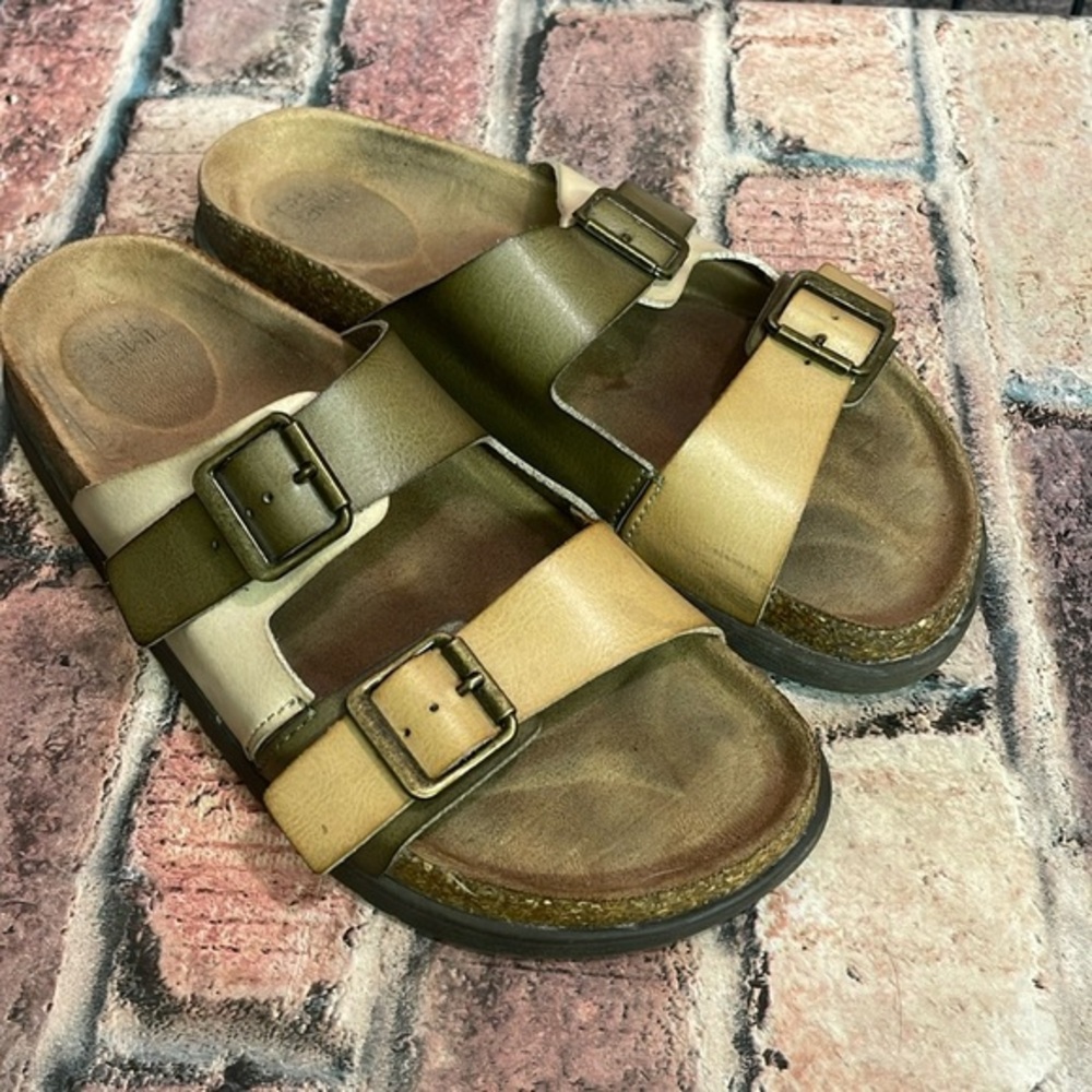 Time and Tru double strap sandal womens size 8